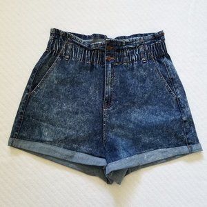 No Boundaries High Waisted Paperbag Shorts